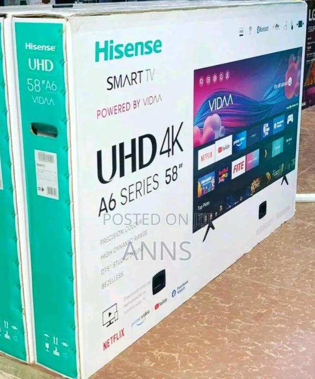 Hisense 58inches Smart Android Tv - main view