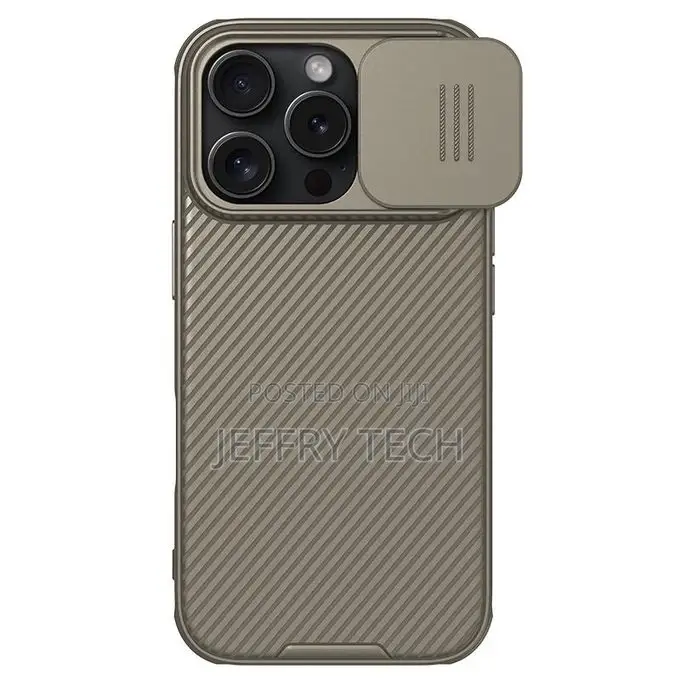 Nillkin Apple iPhone 16 Pro Camshield Pro Case - Gold