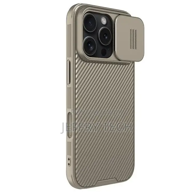 Nillkin Apple iPhone 16 Pro Camshield Pro Case - Gold
