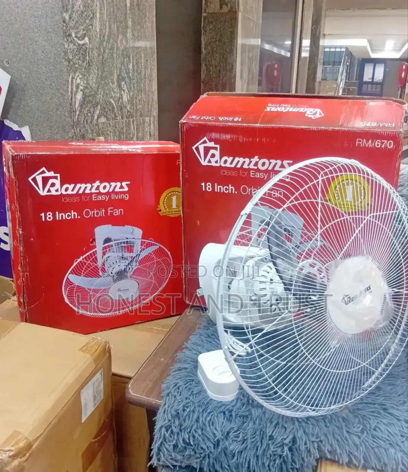 Rm/676 Ramtons 16inches Wall Fan 5