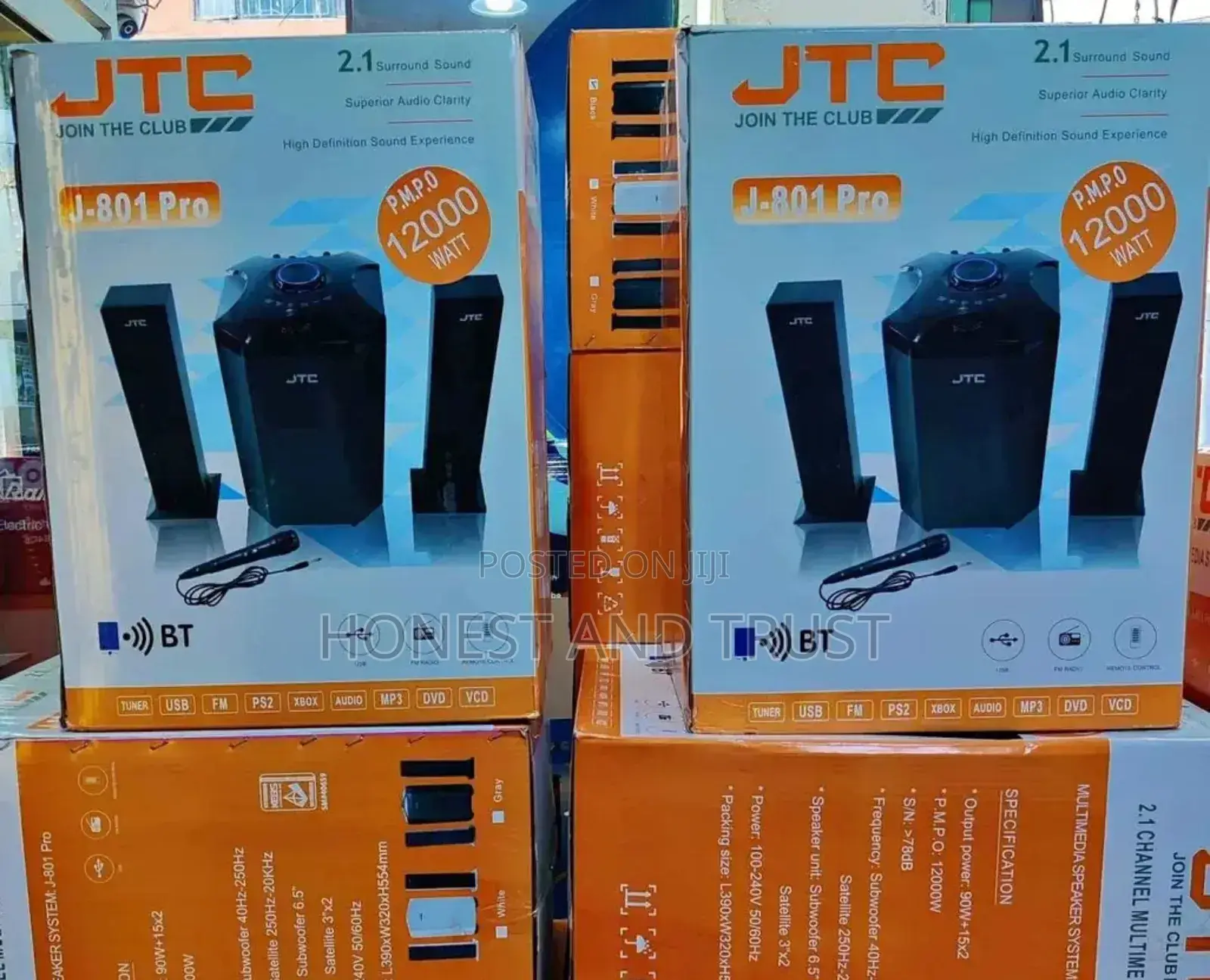 Home Theater System JTC Mtungi 801