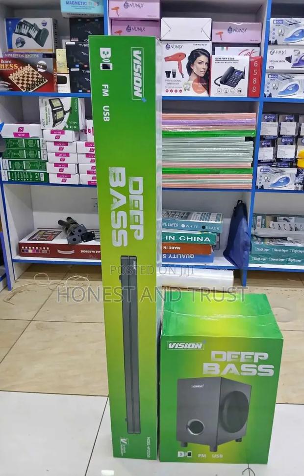 Vision Deep Bass Sound Bar System - main view