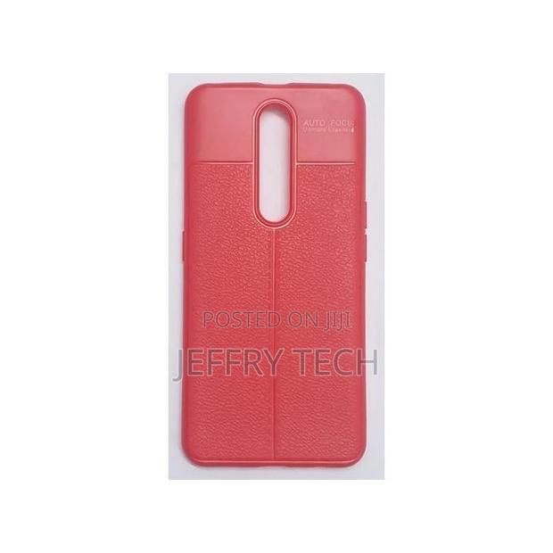 Autofocus Oppo F11 Soft TPU Back Cover - Red