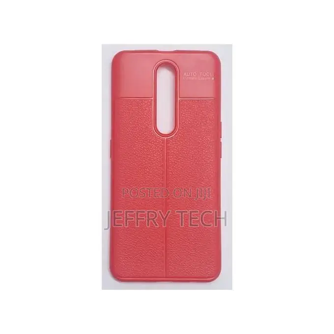 Autofocus Oppo F11 Soft TPU Back Cover - Red