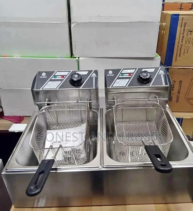 12 Litres Nunix Df-6d Double Deep Fryer - main view