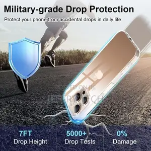 iPhone 16 Pro Max Case Ultra-Thin Shock Absorption Anti-Scra