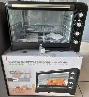 Tlac 100l Electric Oven Conventional 2800w 4 Stage Switch