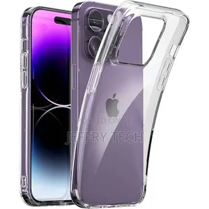 iPhone 15 Pro Max Case Ultra-Thin Shock Absorption Clear