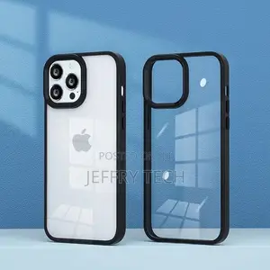 iPhone 11 PRO MAX Magic Mask Clear Hard Back With Silicon Fr