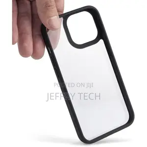iPhone 11 PRO MAX Magic Mask Clear Hard Back With Silicon Fr