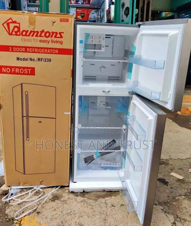 Ramtons Fridge 196l No Frost Double Door