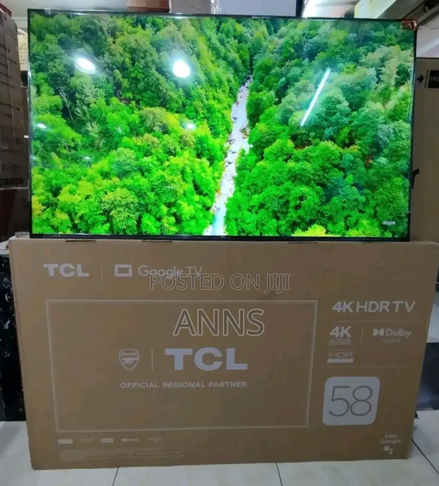 TCL 58inches Smart Android Tv