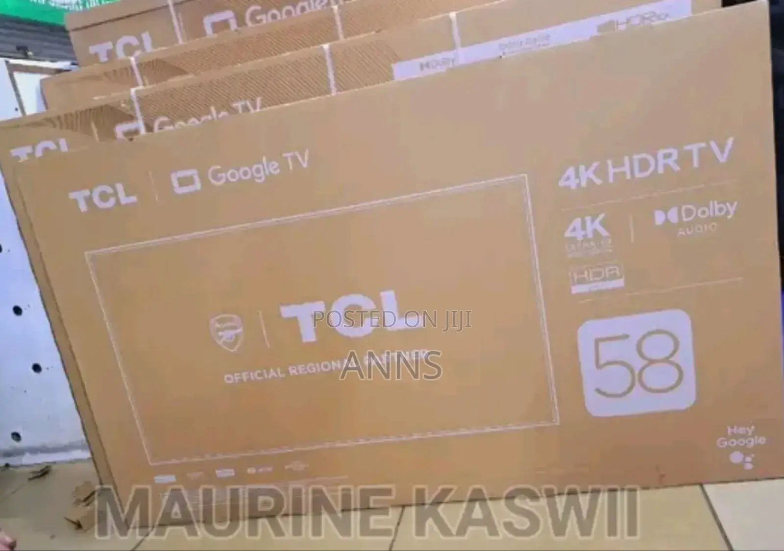 TCL 58inches Smart Android Tv