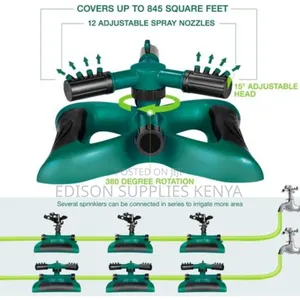 Sprinkler Rotating 3 Arm Sprinkler Irrigation Water Sprayers