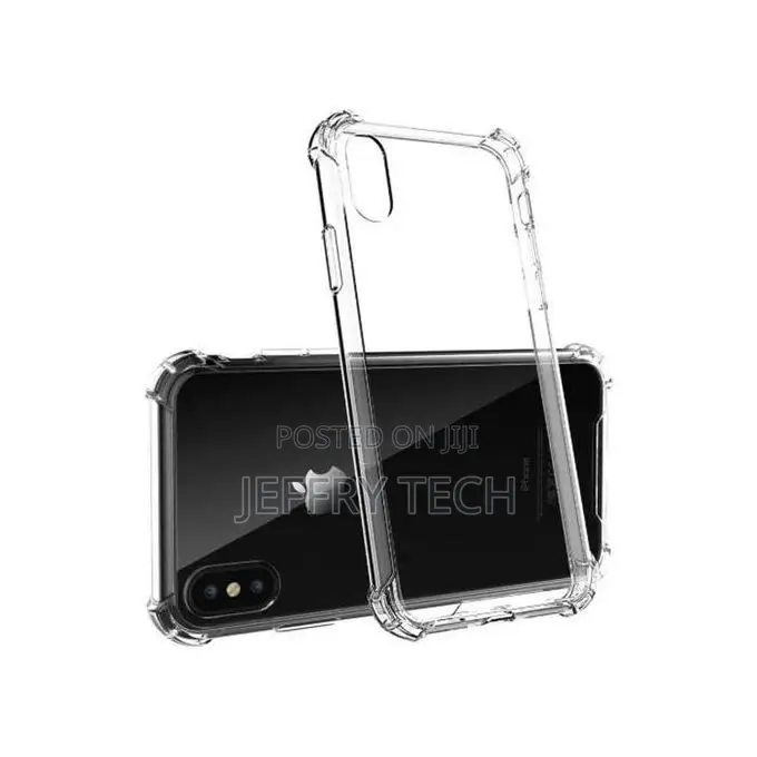 Back Plate and Soft Bumper for iPhone X/Xs - Clear