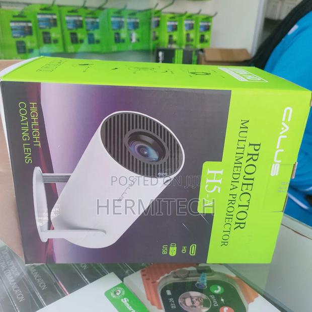 Smart Android Projector With HDMI Port Very Clear - thumbnail 4