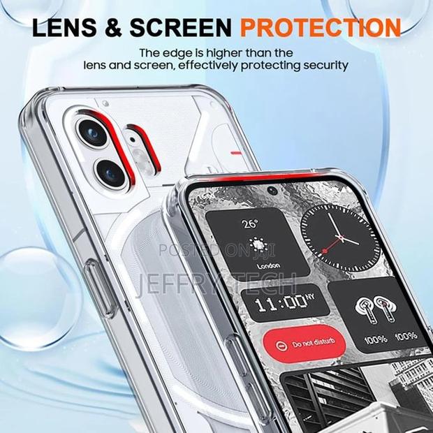 Nothing Phone 1 Clear TPU Case Transparent - thumbnail 3