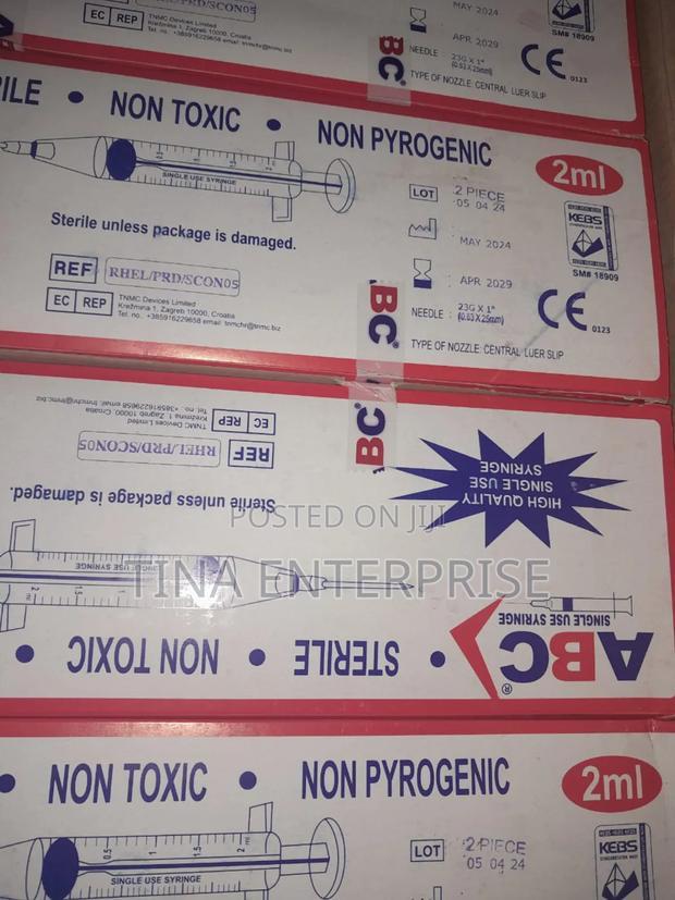 Syringes 2ml /2cc With Needles