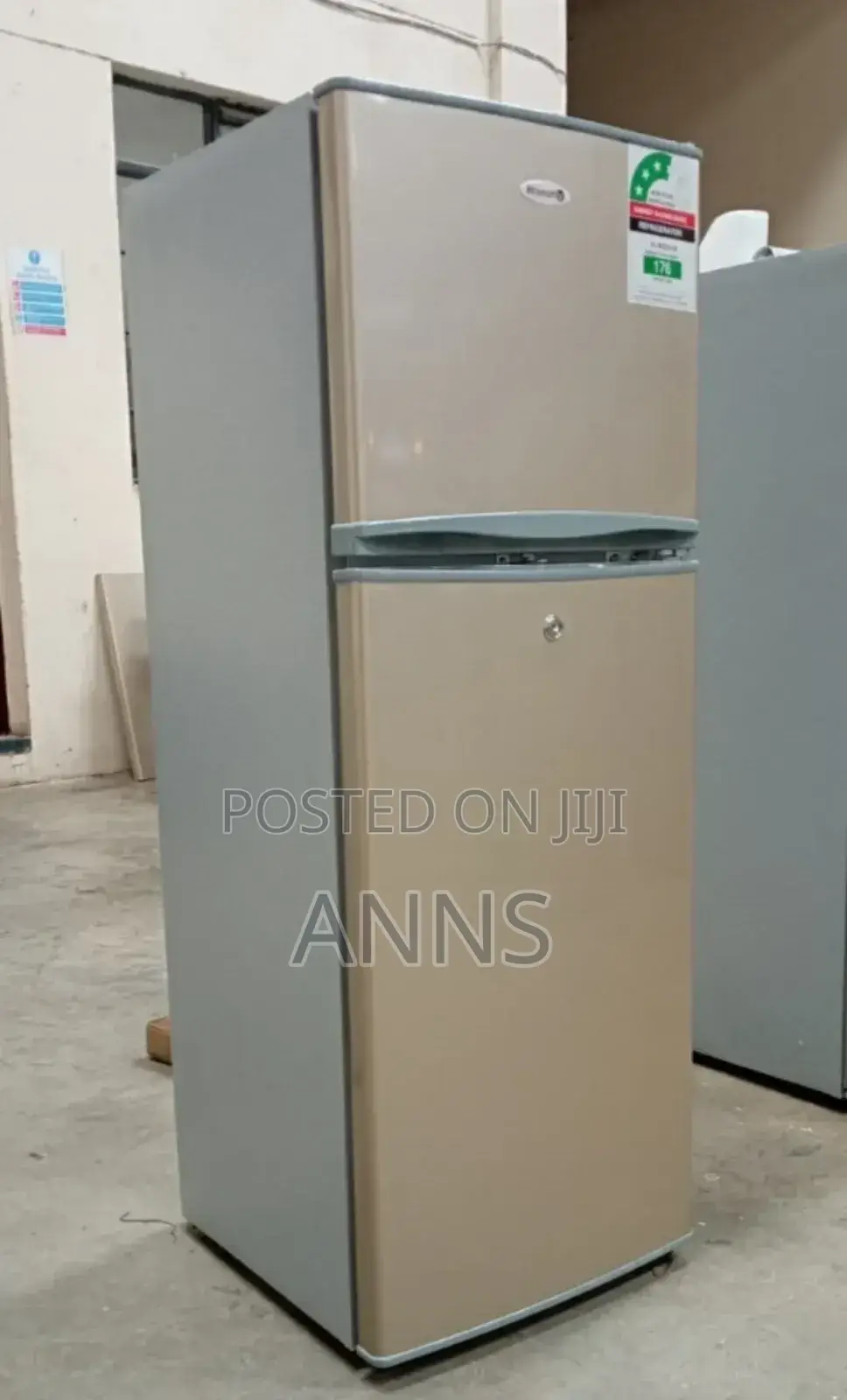 Volsmart 138litres VL-BCD138 Double Door Fridge- Silver