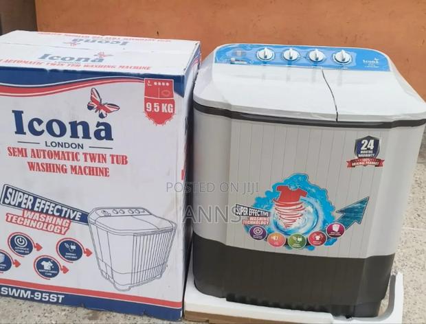 Icona Twin Tub 9.5kgs Washing Machine