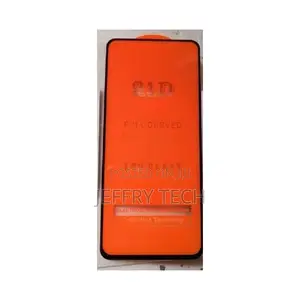 21D Glass Screen Protector for Infinix S5 X652 - Black