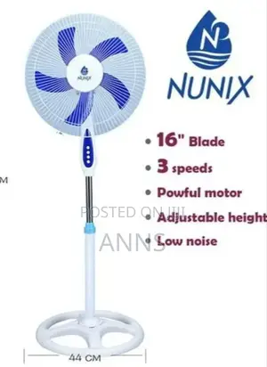 Nunix Standing 16" Fan