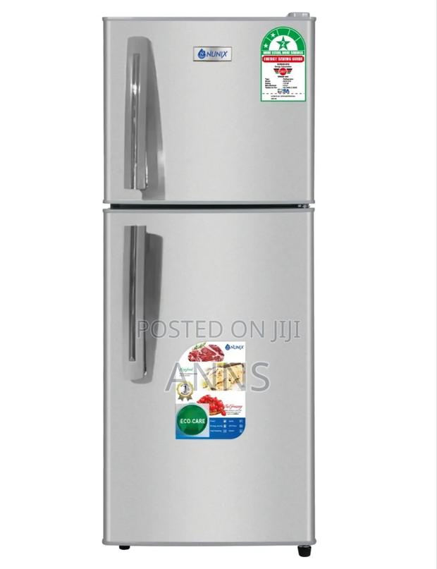 Nunix 210 Litres Refrigerator Double Door With Door Handle