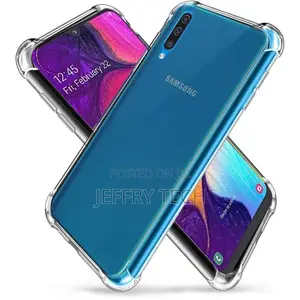 Kong Back Cover for Samsung A50 Clear