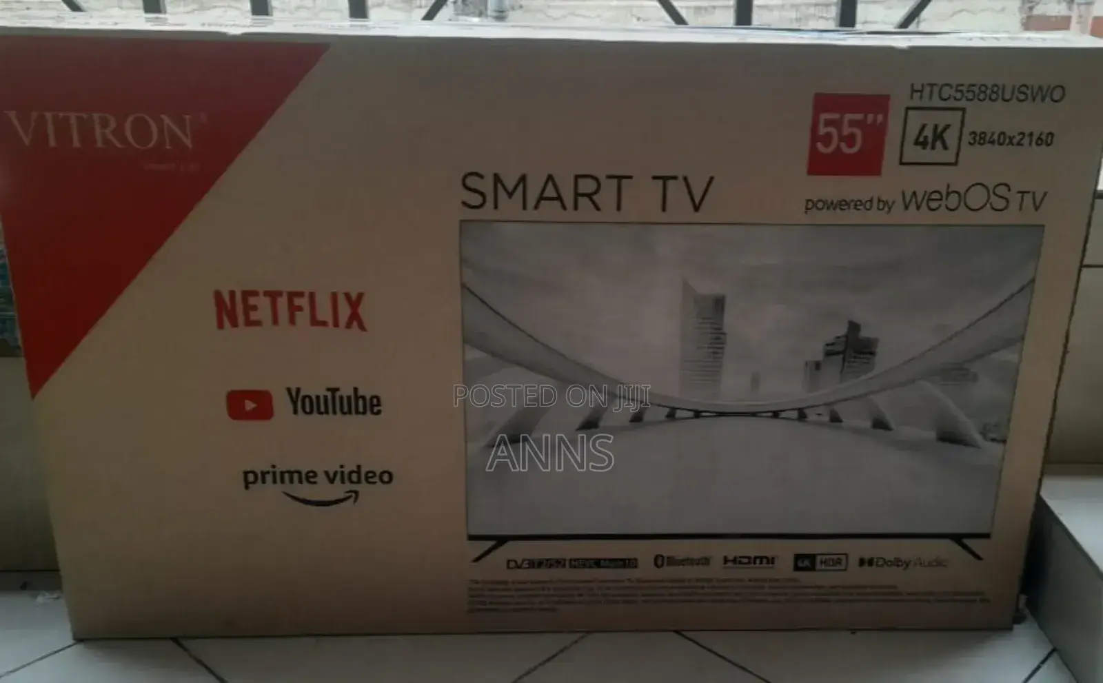 Vitron 55" Webos Smart Frameless Excellent Television