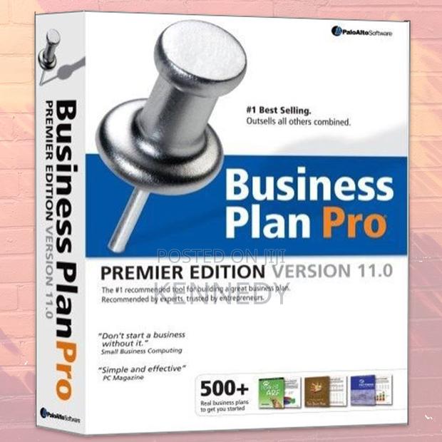 Business Plan Pro - main view