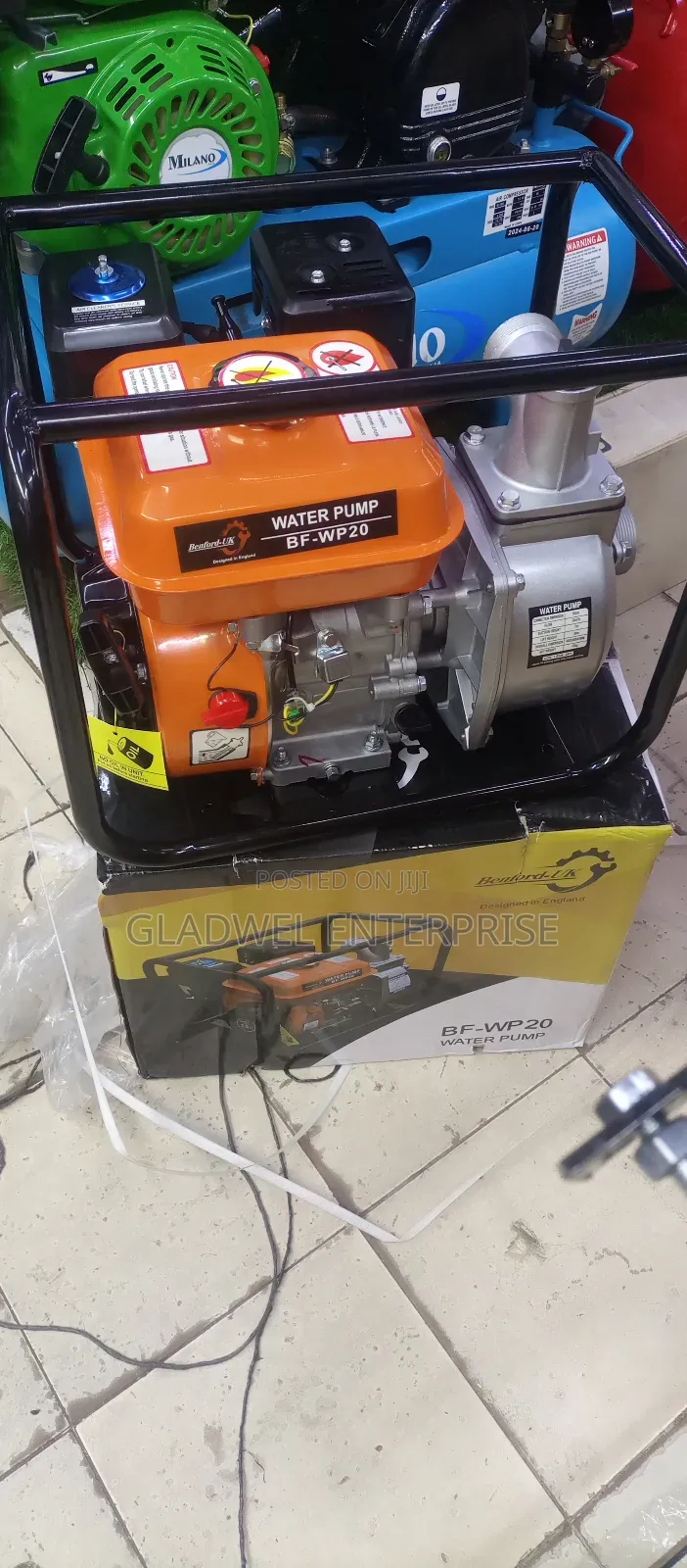 7.5hp Benford UK Petrol Driven Pump 2inch
