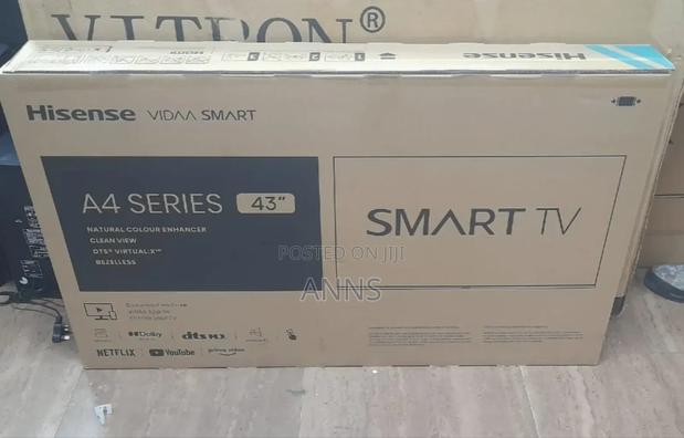 Hisense 43" A4 Smart Vidaa Television - thumbnail 2