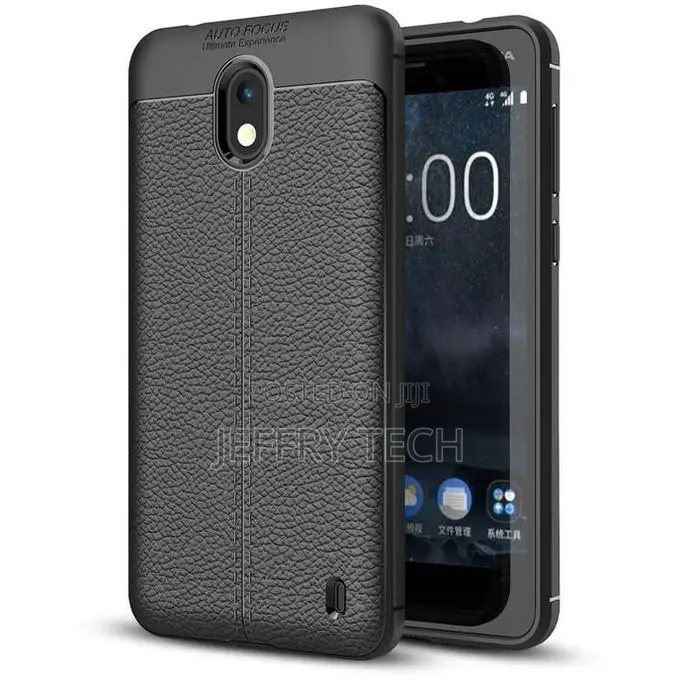Autofocus Soft Tpu Back Cover for Nokia 1 Plus - Black