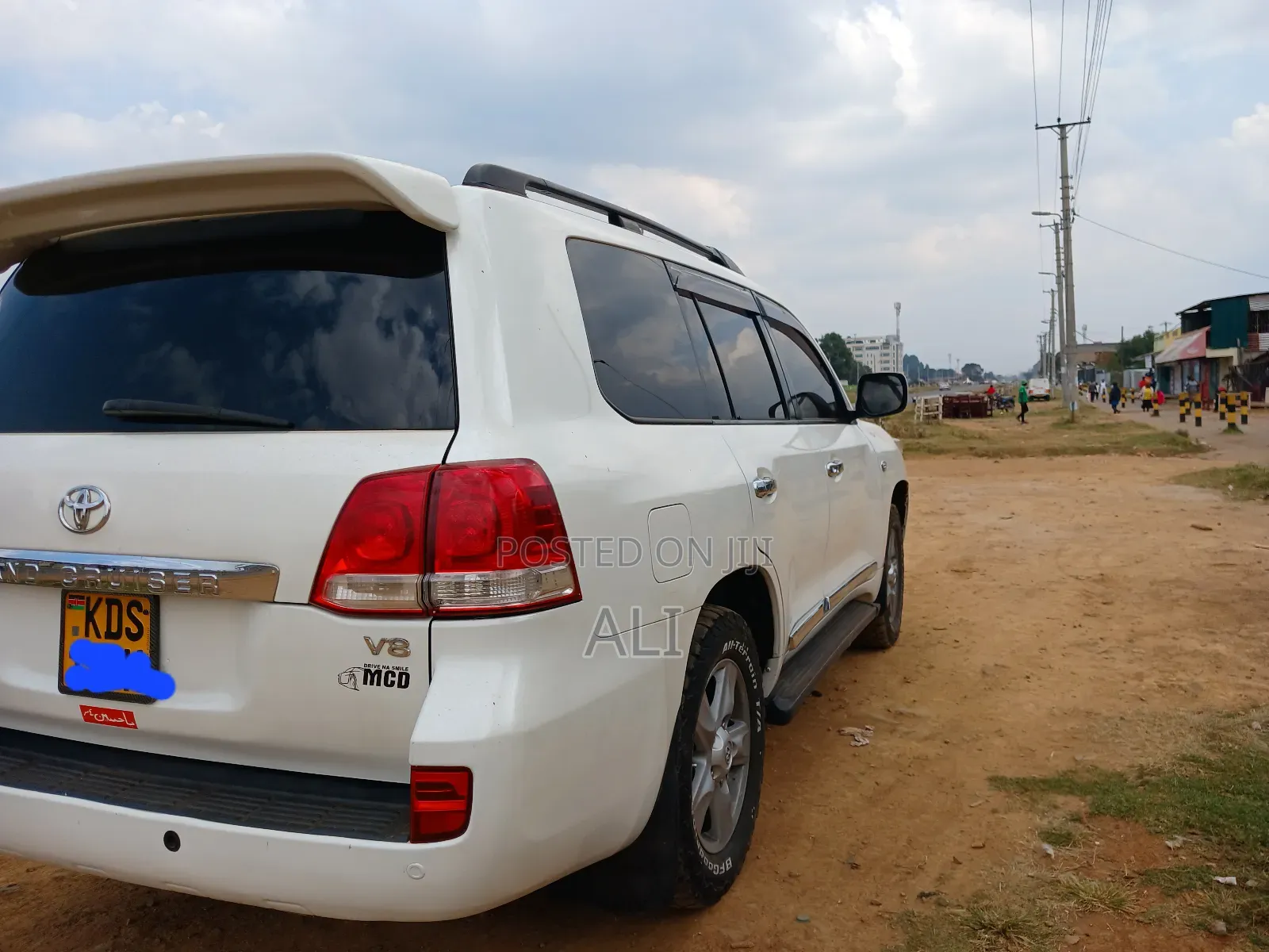 Toyota Land Cruiser 4.6 V8 ZX 2009 White