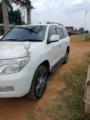Toyota Land Cruiser 4.6 V8 ZX 2009 White