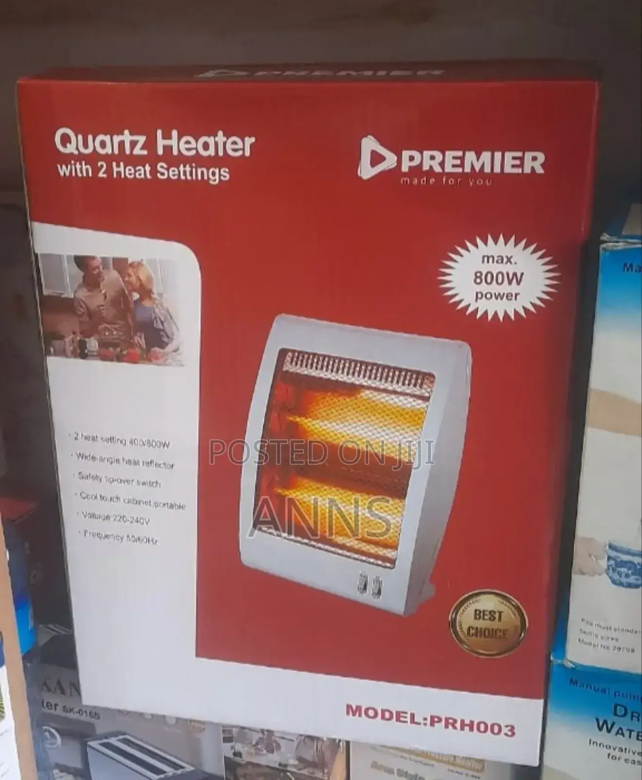 Premier Quarts Room Heater
