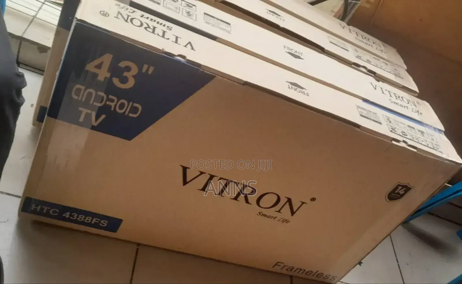 Vitron 43 Inch Full Hd Smart Frameless Tv