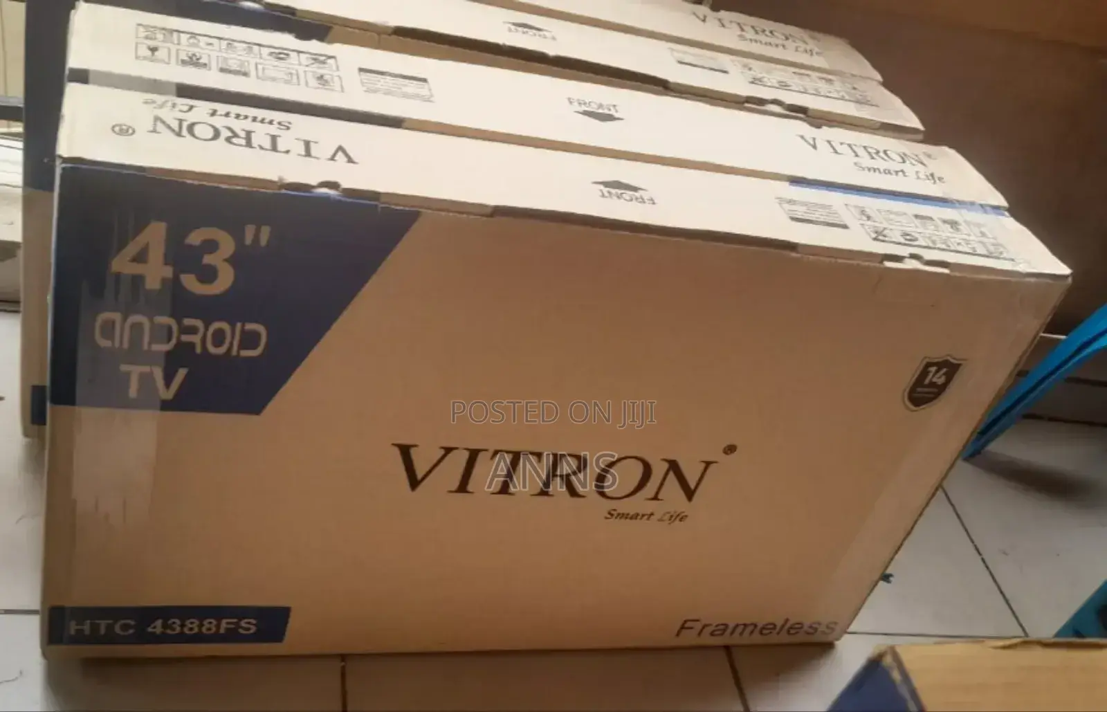 Vitron 43 Inch Full Hd Smart Frameless Tv