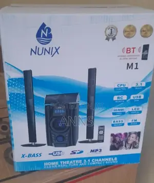 Nunix M7 Best Woofer System- 3.1 CH