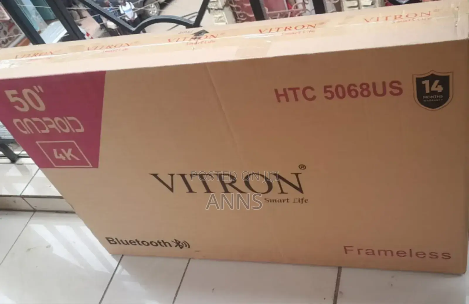 Vitron 50 Inch Smart Android Tv