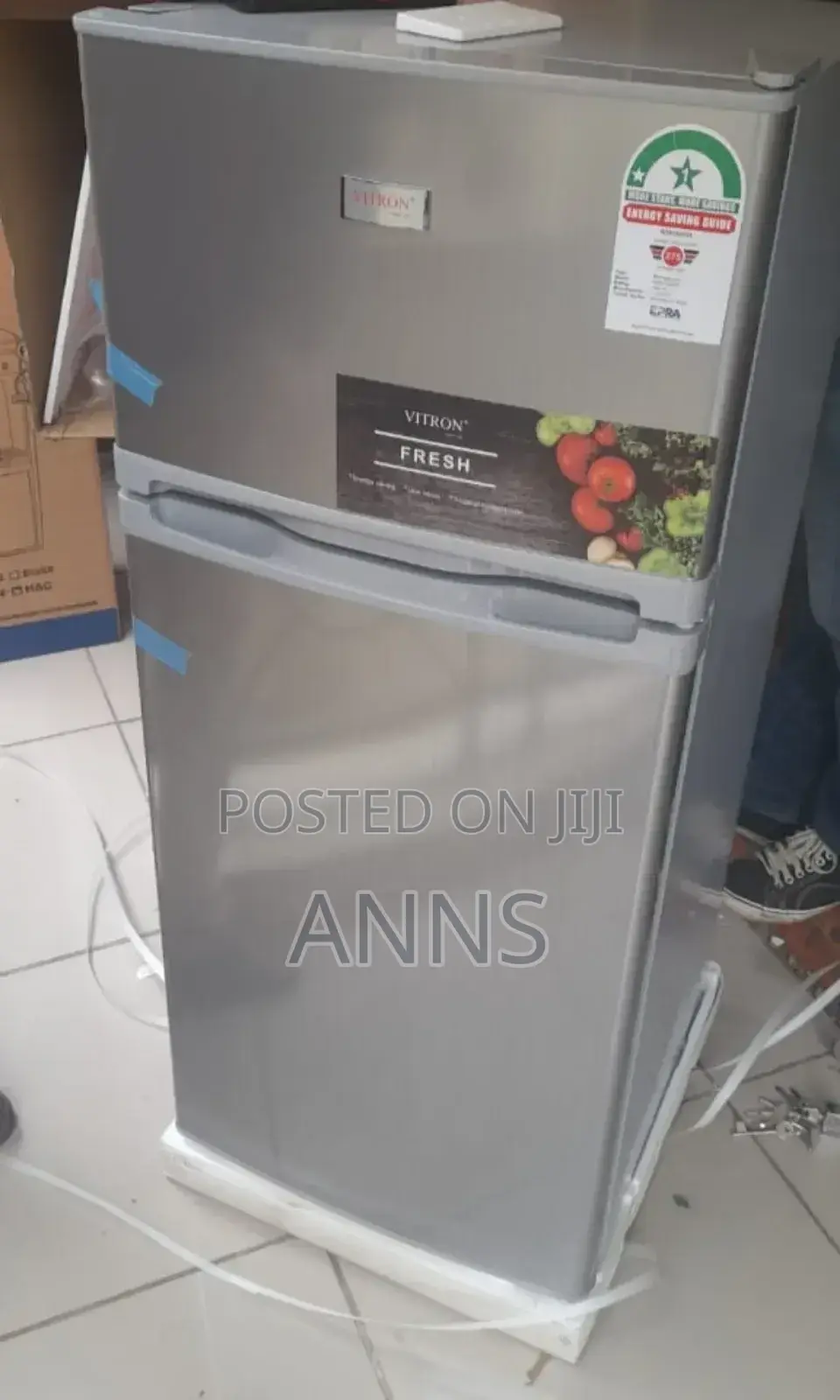 Vitron 128 Litres Double Door Fridge