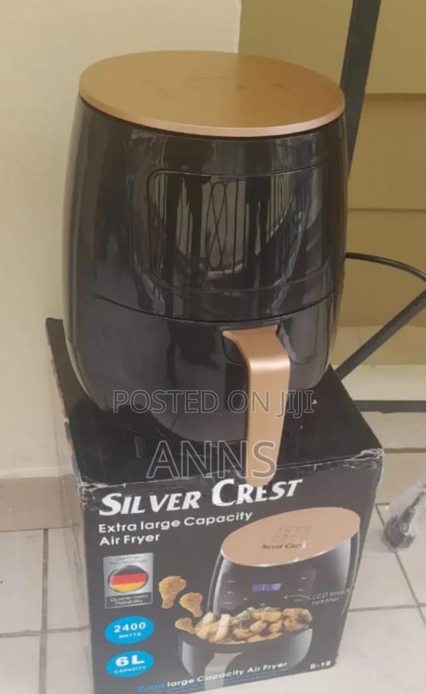 Silver Crest 6L Black Amazing Air Fryer