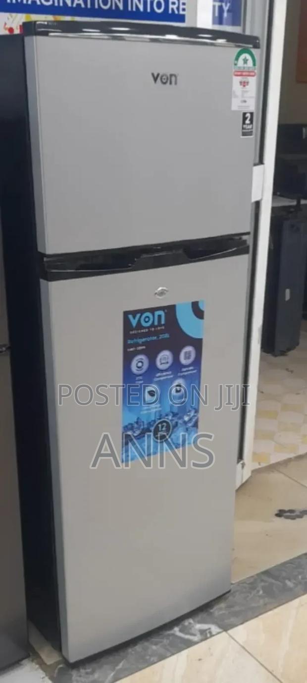 Von 138L Double Fridge Door With Lock