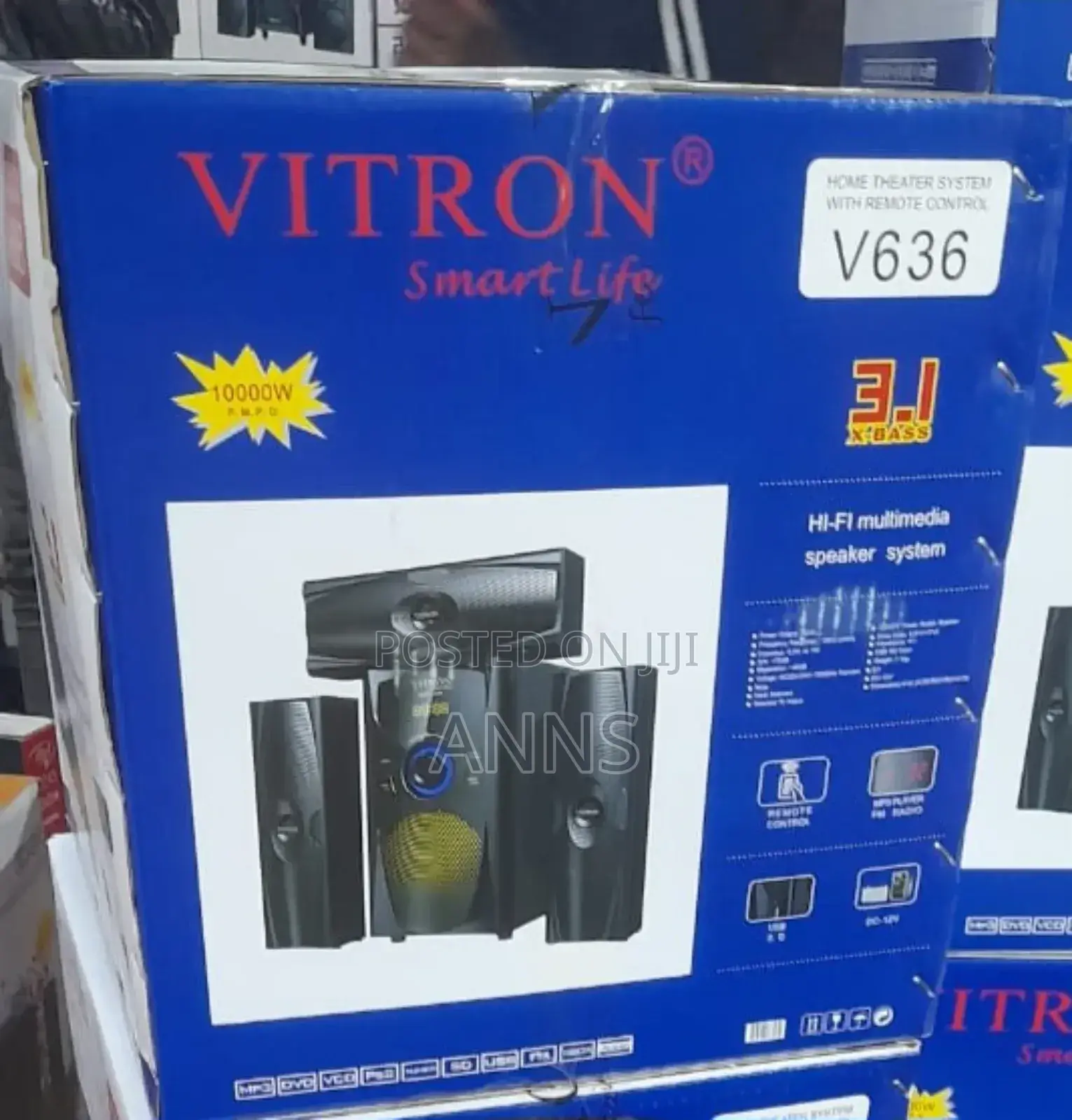 Vitron 3.1ch Great Woofer System- V636