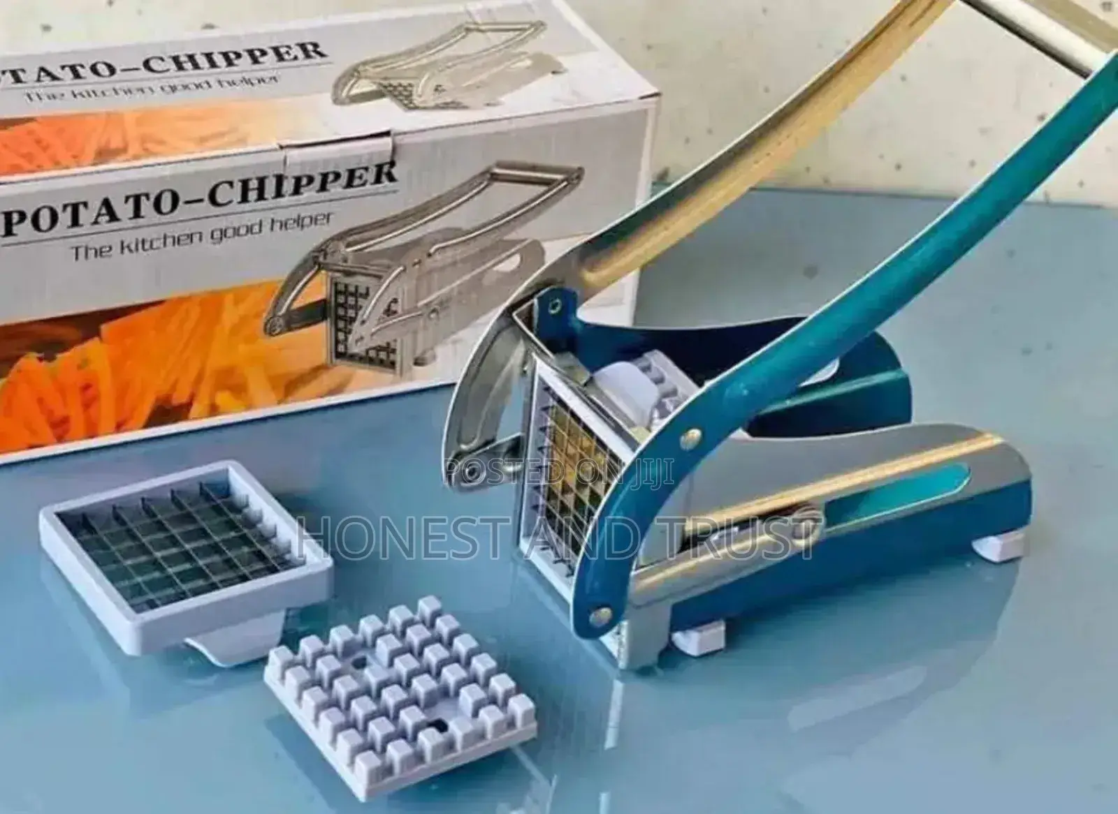 Potato Chipper French Fries Cutter Stainless Steel