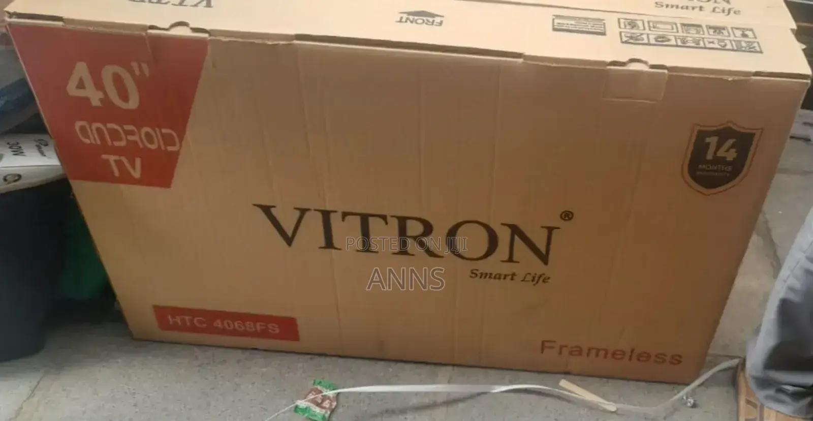 Vitron 40" Smart Tv With Bluetooth