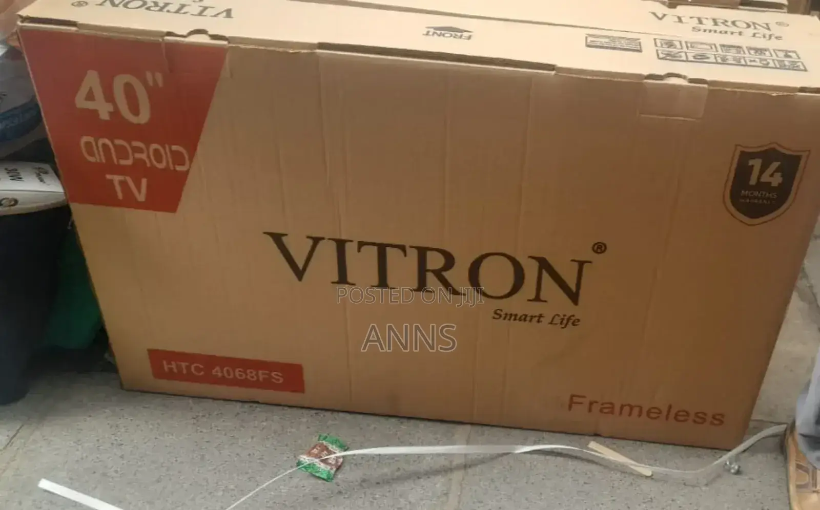 Vitron 40" Smart Tv With Bluetooth