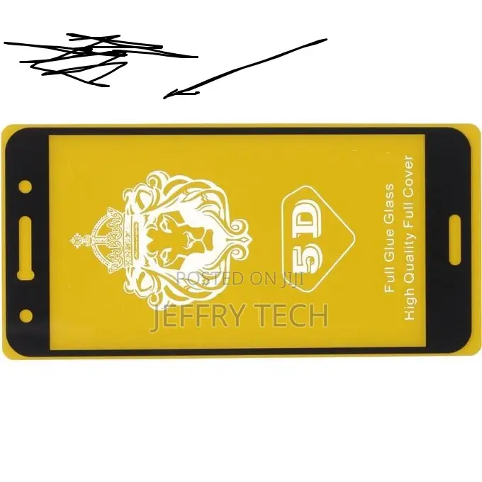 5D Screen Protector for Infinix X559 - Black
