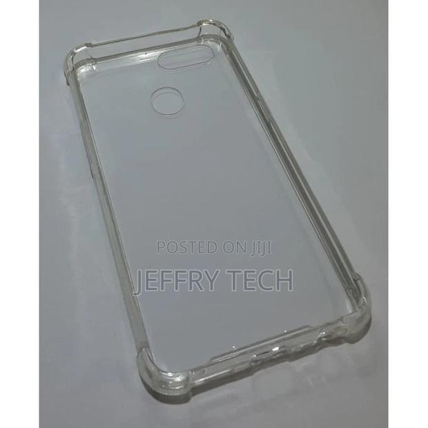 Back Plate and Soft Bumper for OPPO A5S / A7 - Clear - thumbnail 2