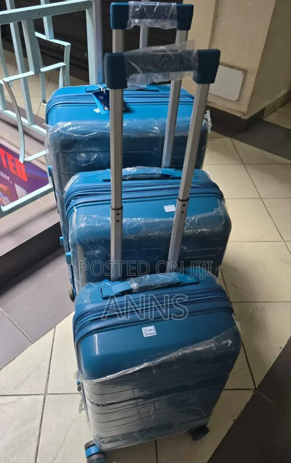 3 in 1 Rubber Luxurious Suitcase